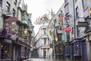 travel to Orlando to visit the Harry Potter Theme Park