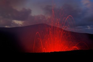 Climb an erupting volcano