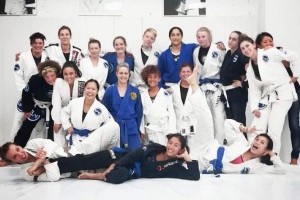 Training brazilian jiu-jitsu