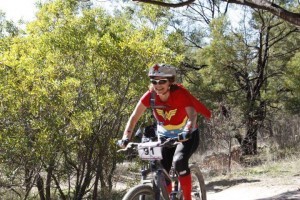 Win a mountain bike race!