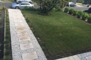 finish the front garden