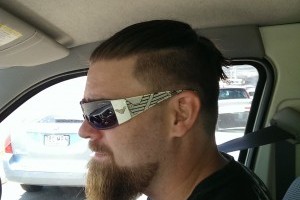 Driving thru traffic and I keep my cool