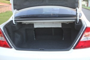 own up to damaging my husbands car!