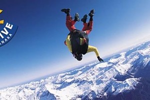 skydive for the first time in New Zealand