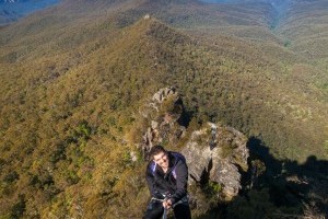 Rock climbing