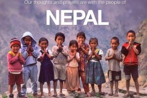 Helping those in need in Nepal.