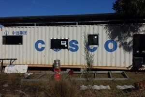 This is the start of our container home